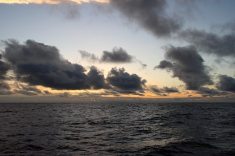 Der erste Sonnenaufgang auf der Nordhalbkugel