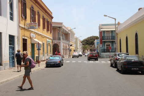 In den Straßen von Mindelo 