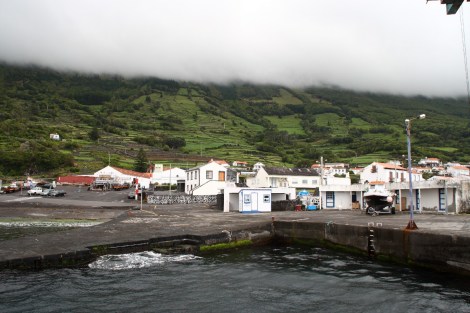 Die Wolken lichten sich etwas nach dem Regen