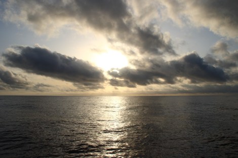 Wir kommen in die Flaute