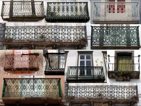 Balkonansichten Ponta Delgada