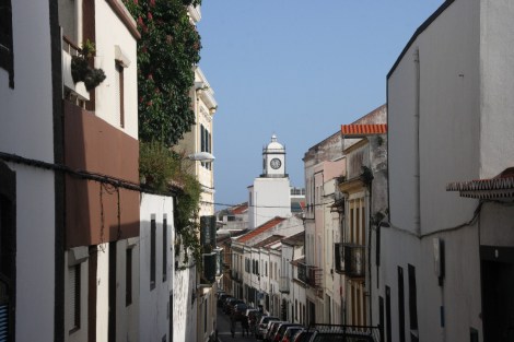 Straßen in Ponta Delgada