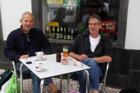 oder die Brüder unter sich? Nein, Annette fotografiert