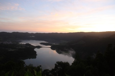 kurz vor dem Sonnenaufgang