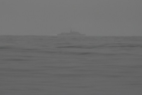 Französisches Kriegsschiff