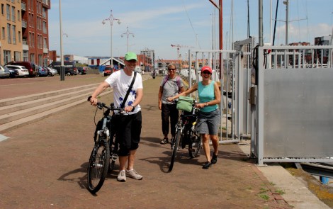 Beate und Bernd besuchen uns auf ihrer Radtour