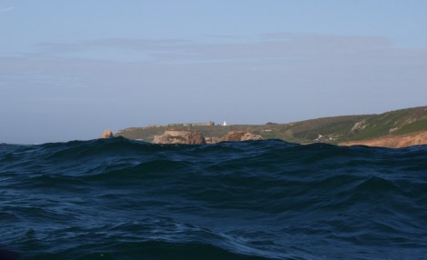 Die See wird unruhig