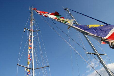 Anke-Sophie über Top geflaggt 